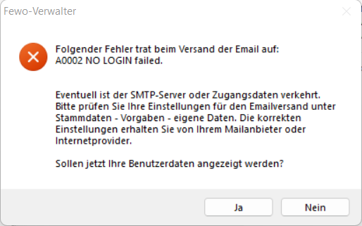 Fehlermeldung A0002